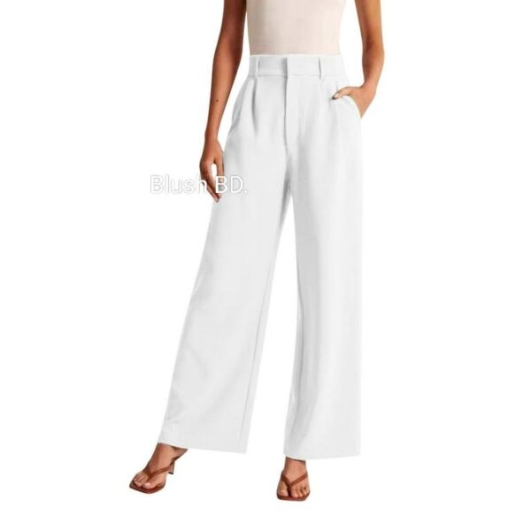 High waist wide leg pants. - Image 12