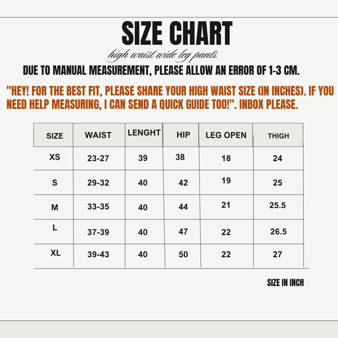 High waist wide leg pants. - Image 11