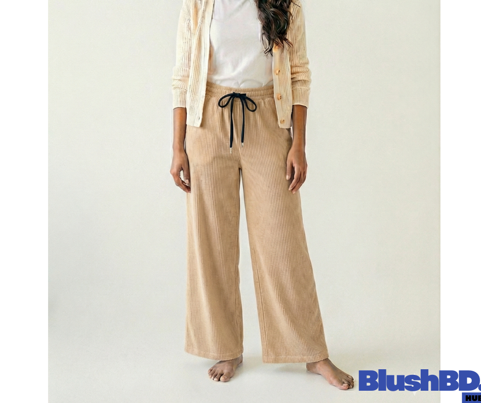 Ladies Baggy Cord Pants – Free Size (Winter Premium Collection)