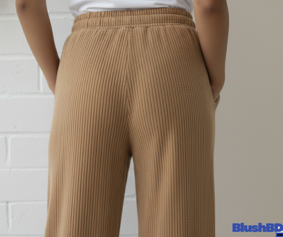 Ladies Baggy Cord Pants – Free Size (Winter Premium Collection) - Image 8